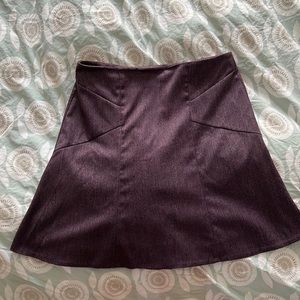 New York & company skirt purple size 12